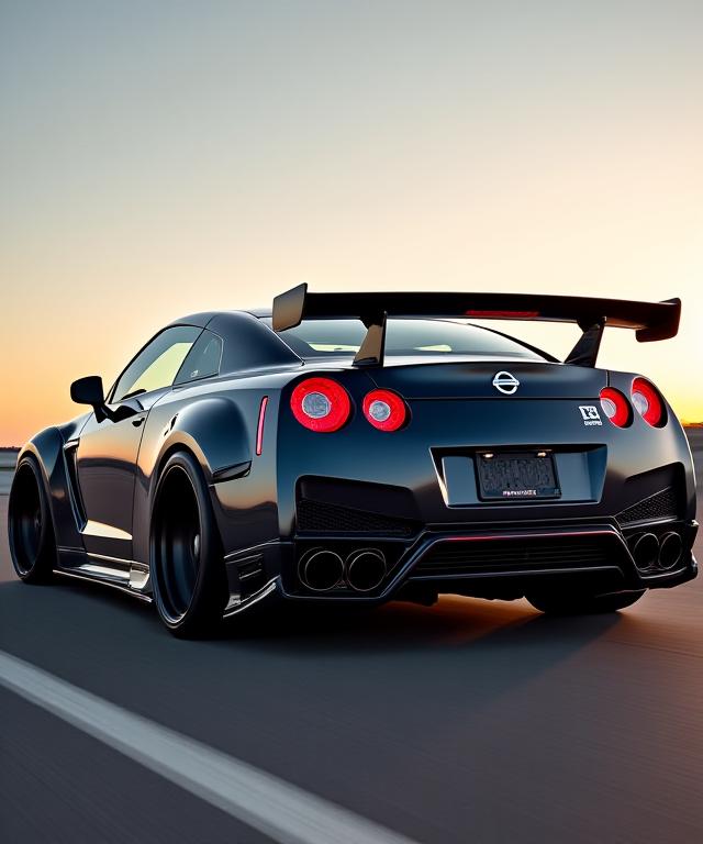 1200馬力仕様のNissan GT-R (R35)