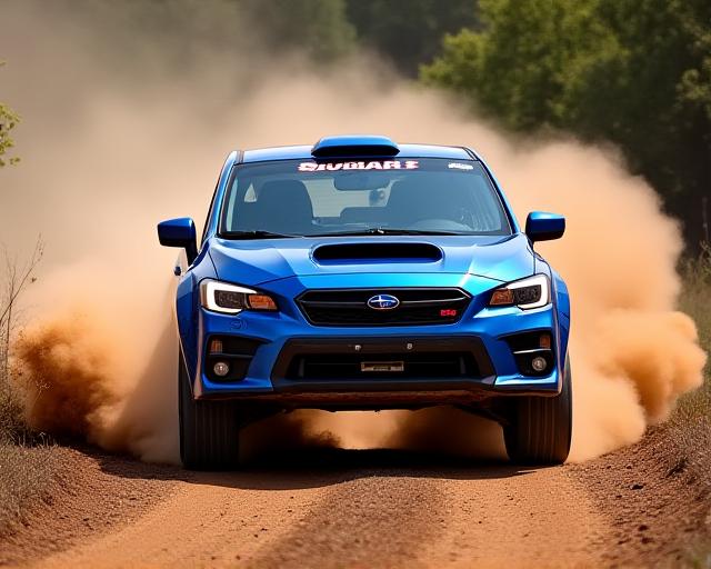 ダート仕様のSubaru WRX STI